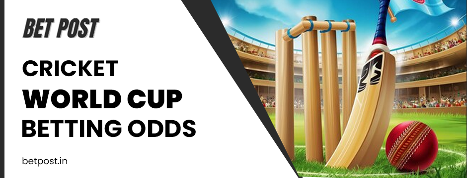 cricket world cup betting odds